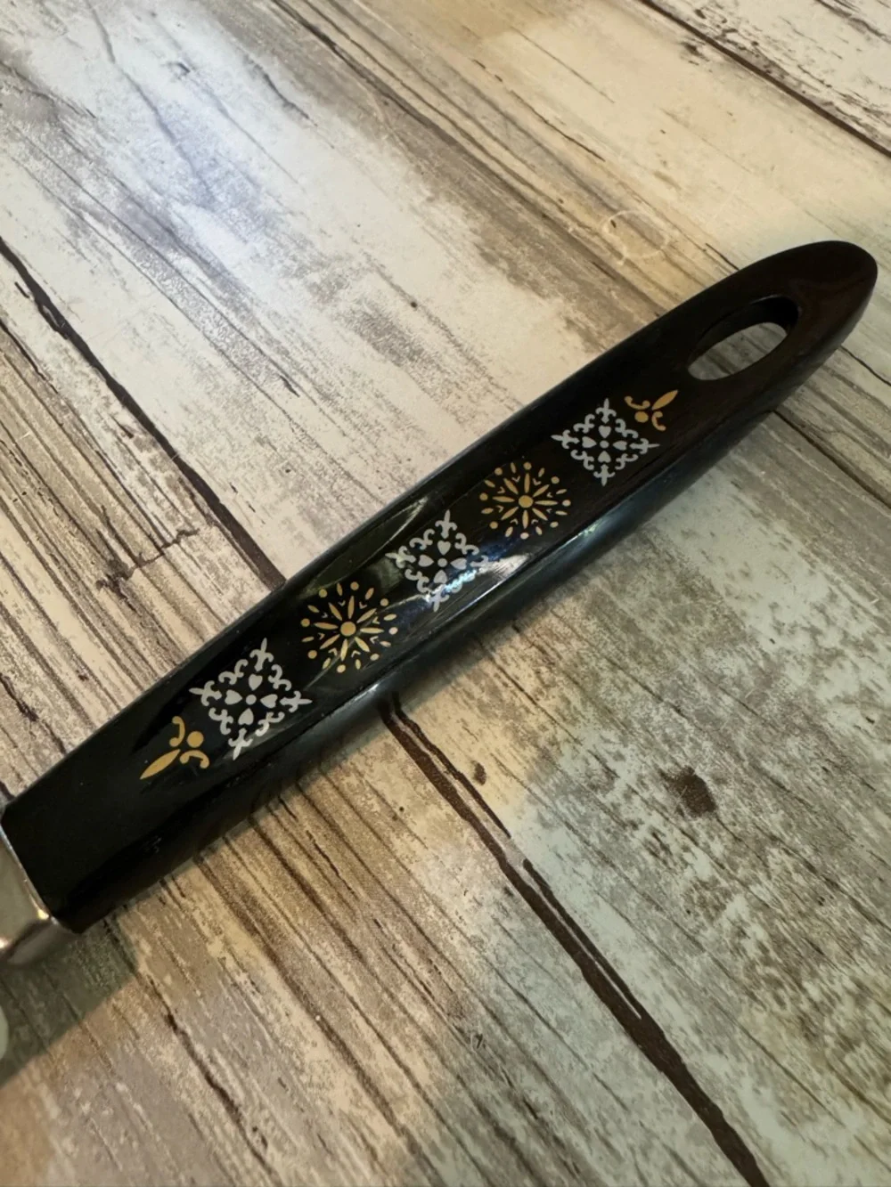 Vintage Androck Stainless Steel Spatula Mid Century Modern Handle